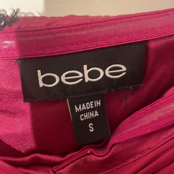 Pink/ Fuscia halter cocktail dress - Picture 3 of 4